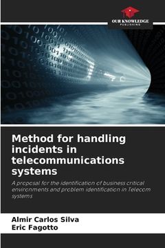 portada Method for handling incidents in telecommunications systems (en Inglés)