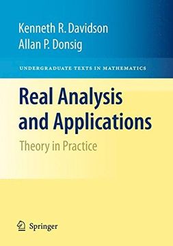 portada Real Analysis and Applications: Theory in Practice (Undergraduate Texts in Mathematics)
