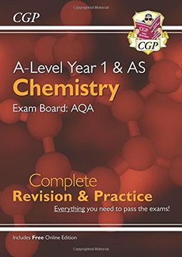 portada New A-Level Chemistry for 2018: Aqa Year 1 & as Complete Revision & Practice With Online Edition (en Inglés)