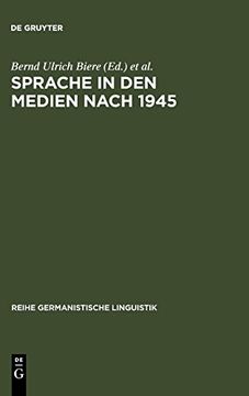 portada Sprache in den Medien Nach 1945 (in German)