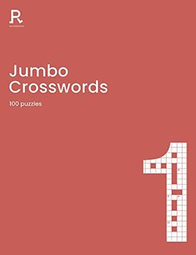 portada Jumbo Crosswords Book 1: A Crossword Book for Adults Containing 100 Large Puzzles (en Inglés)