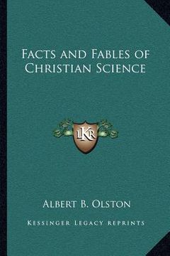 portada facts and fables of christian science (en Inglés)