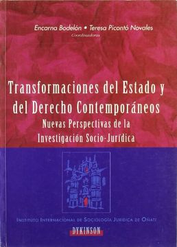 portada Transformaciones del estado y del derecho contemporaneo : nuevas perspectivas invest. socio-juridica