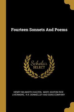 portada Fourteen Sonnets And Poems (in English)
