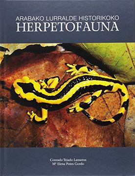 portada Arabako Lurralde Historikoko Herpetofauna (en Euskera)
