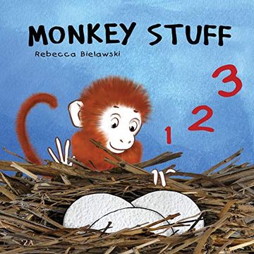 portada Monkey Stuff: A Children's Rhyming Counting Book (en Inglés)