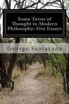 portada Some Turns of Thought in Modern Philosophy: Five Essays (en Inglés)