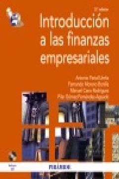 portada Introducción a las finanzas empresariales (Economía Y Empresa) (in English)