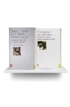 portada pack SUJETO Y VERDAD EN EL MUNDO HISTORICO SOCIAL + EL DESPERTAR DEL INDIVIDUO
