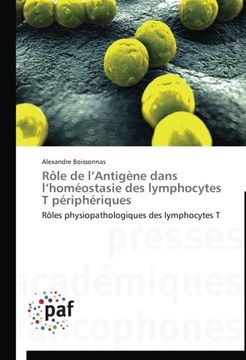 portada Role de L'Antigene Dans L'Homeostasie Des Lymphocytes T Peripheriques