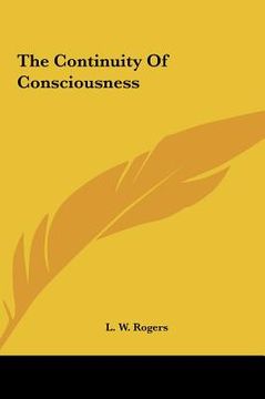 portada the continuity of consciousness the continuity of consciousness (in English)