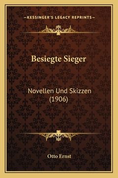 portada Besiegte Sieger: Novellen Und Skizzen (1906) (in German)