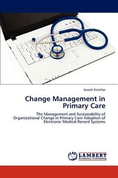 portada change management in primary care (en Inglés)