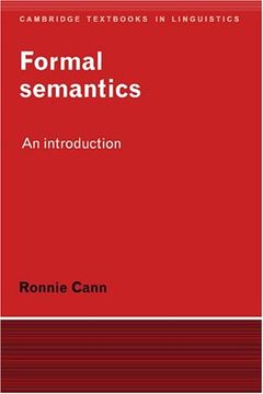 portada Formal Semantics Hardback: An Introduction (Cambridge Textbooks in Linguistics) (in English)