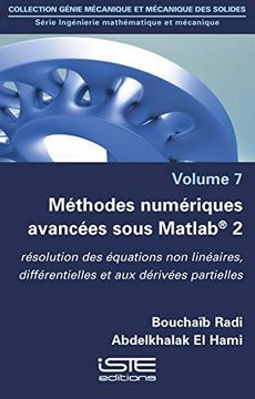 portada Methodes Numerqs Avancs Sous Matlab 2 (en Francés)