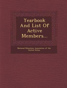 portada Yearbook and List of Active Members... (en Inglés)
