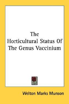 portada the horticultural status of the genus vaccinium (en Inglés)