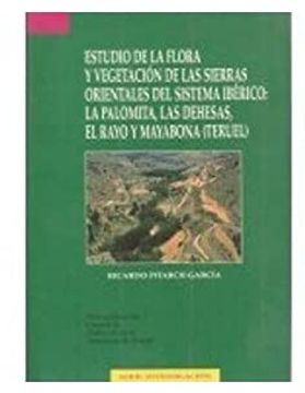 portada Estudio de la Flora y Vegetacion de la s Sierras Orientales del Sistema Iberico /Inv. 38 Cpna