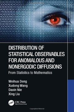 portada Distribution of Statistical Observables for Anomalous and Nonergodic Diffusions: From Statistics to Mathematics (en Inglés)