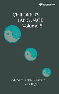 portada children's language: volume 8 (en Inglés)