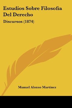 portada Estudios Sobre Filosofia del Derecho: Discursos (1874)