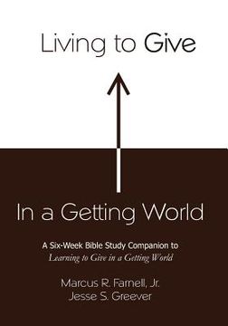 portada Living to Give in a Getting World (en Inglés)