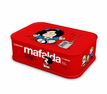 portada Colección Mafalda: 11 Tomos en una Lata (Edición Limitada)