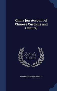 portada China [An Account of Chinese Customs and Culture]