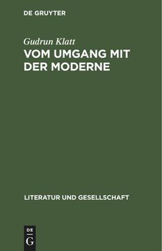 portada Vom Umgang mit der Moderne (en Alemán)