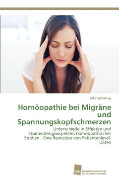 portada Homoopathie Bei Migrane Und Spannungskopfschmerzen