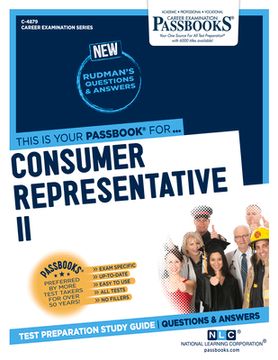 portada Consumer Representative II (C-4879): Passbooks Study Guide Volume 4879 (en Inglés)