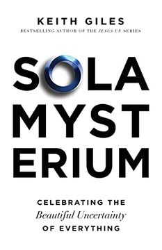 portada Sola Mysterium: Celebrating the Beautiful Uncertainty of Everything (en Inglés)