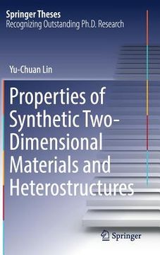 portada Properties of Synthetic Two-Dimensional Materials and Heterostructures (en Inglés)