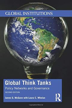 portada Global Think Tanks: Policy Networks and Governance (Global Institutions) (en Inglés)