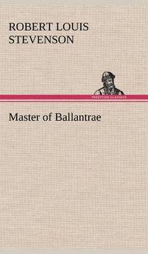 portada master of ballantrae (in English)