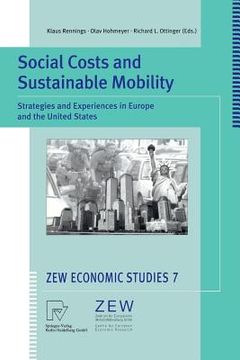 portada social costs and sustainable mobility: strategies and experiences in europe and the united states (en Inglés)