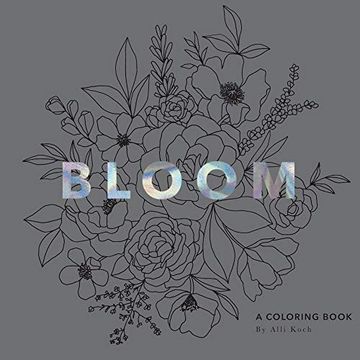 portada Bloom: A Coloring Book (in English)