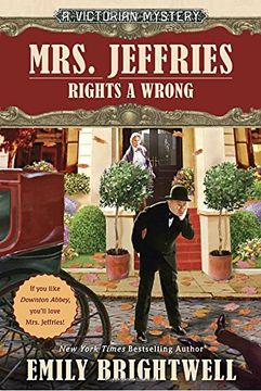 portada Mrs. Jeffries Rights a Wrong (a Victorian Mystery) (in English)
