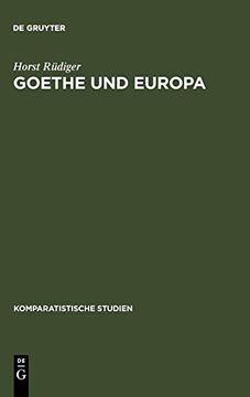 portada Goethe und Europa (en Alemán)