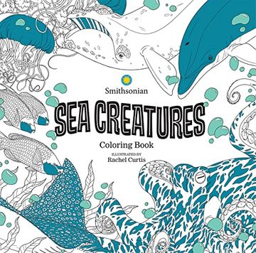 portada Sea Creatures: A Smithsonian Coloring Book (in English)