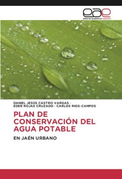 portada Plan de Conservación del Agua Potable (Paperback) (in Spanish)