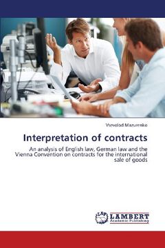 portada Interpretation of Contracts (en Inglés)