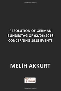 portada Resolution of German Bundestag of 02 (en Inglés)