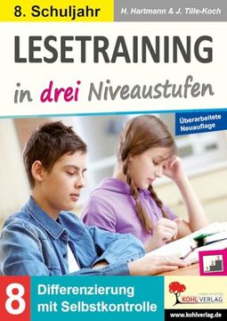 portada Lesetraining in Drei Niveaustufen / Klasse 8 (en Alemán)