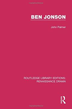 portada Ben Jonson (Routledge Library Editions: Renaissance Drama) 