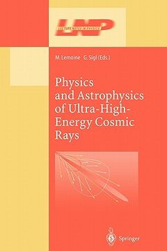 portada physics and astrophysics of ultra high energy cosmic rays (en Inglés)