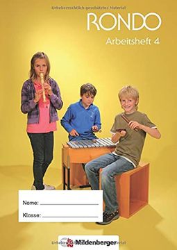 portada Rondo 3/4 - Arbeitsheft 4 Ausgabe Bayern: Lehrplanplus zn 36/17-Gs (en Alemán)