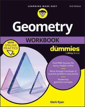 portada Geometry Workbook for Dummies (en Inglés)