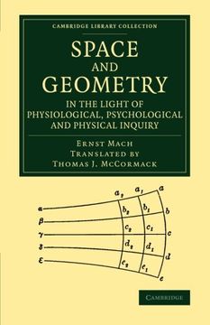 portada Space and Geometry in the Light of Physiological, Psychological and Physical Inquiry (Cambridge Library Collection - Physical Sciences) (en Inglés)