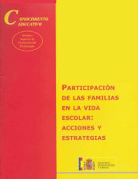 portada Participación de las Familias en la Vida Escolar: Acciones y Estrategias (in Spanish)